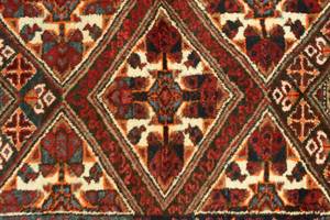 Hamadan - 144x98cm Rot - Naturfaser - 98 x 1 x 144 cm