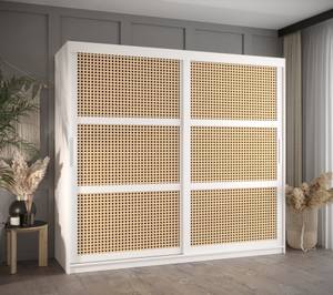 ARMOIRE À PORTES COULISSANTES PLECIONKA Largeur : 200 cm - Argenté