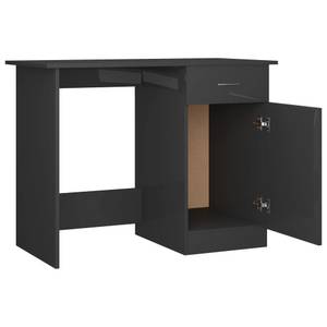 Schreibtisch Grau - Holzwerkstoff - Massivholz - 100 x 76 x 100 cm