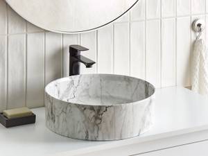 Lavabo MANIS Blanc - Céramique - 40 x 12 x 40 cm