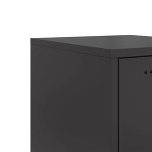 Highboard DE6762 Schwarz - Metall - 39 x 107 x 36 cm