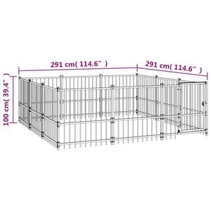 Hundezwinger 3016251-1 291 x 291 cm