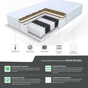 TASCHENFEDERKERNMATRATZE Home Double Breite: 140 cm
