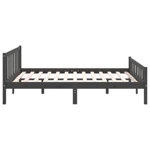 Bettgestell-K-2054 Grau - Holzwerkstoff - 146 x 70 x 196 cm