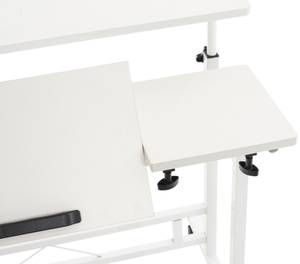 table de bureau Telford Blanc - Bois manufacturé - 80 x 64 x 59 cm