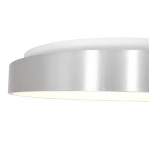Plafonnier RingLED-Platinee Plexiglas / Fer - 1 ampoule - Diamètre : 48 cm