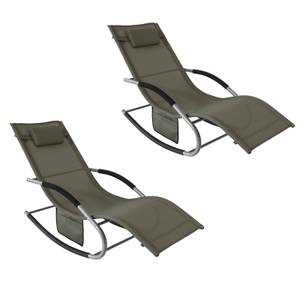 Bain de Soleil OGS28-BRX2 Lot de 2 Marron