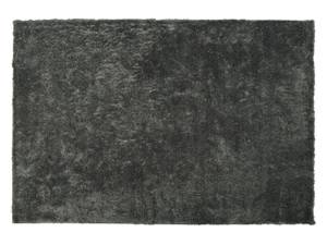 Tapis à poil long EVREN Gris foncé - 140 x 140 x 200 cm