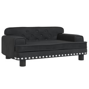 Hundebett 3015970 Schwarz - 70 x 45 cm