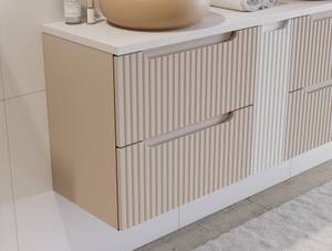 Schrank unter waschbecken NOVA CUW50 2D Beige