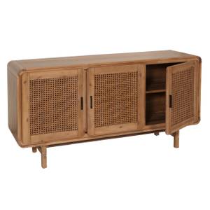 Sideboard M47 Braun - Holzart/Dekor - Holz teilmassiv - 160 x 82 x 45 cm