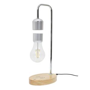 Lampe Gravity Argenté - Métal - 11 x 37 x 16 cm