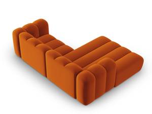 modulares Ecksofa LUPINE 3 Sitzplätze Braun