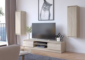 TV-Schrank K160 2T 1S CLP Eiche Sonoma Dekor