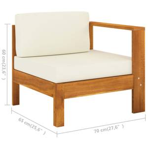 Garten-Lounge-Set (8-teilig) 3006534-12 Creme