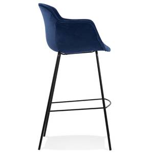 Tabouret De Bar LARISSA Noir - Bleu