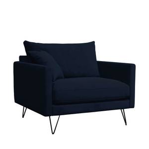 Fauteuil design Villabon Bleu marine