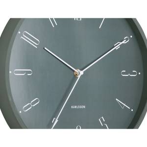 Horloge murale Regal Numbers Vert