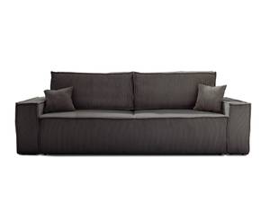 3-Sitzer Sofa DELLIA Dunkelgrau