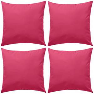 Gartenkissen (4er Set) 3003014-2 Pink - 45 x 45 cm
