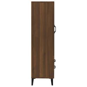 Highboard DE6892 Eiche Schwarzbraun Dekor