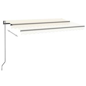 Auvent rétractable 3007206-1 Crème - Profondeur : 450 cm