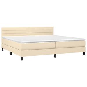 Boxspringbett 3017265-16 Creme - Breite: 200 cm