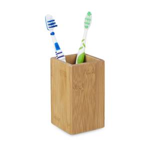 Gobelet porte brosse à dents bambou 1 set