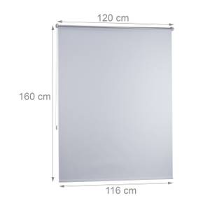 Lot de 2 stores blancs 120x160 cm 120 x 160 cm