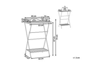 Table d'appoint ANCUD Blanc