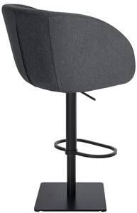 Tabouret de bar Gambo Gris - Noir