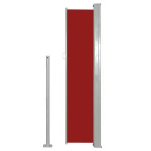 Auvent latéral 3000732-1 Rouge - Hauteur : 140 cm