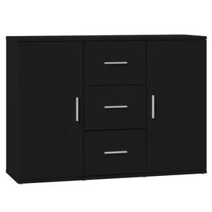 Sideboard F17203 Schwarz - Holzwerkstoff - 91 x 65 x 30 cm