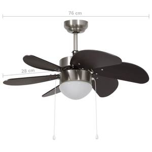 Ventilateur de plafond 3006465 Marron foncé