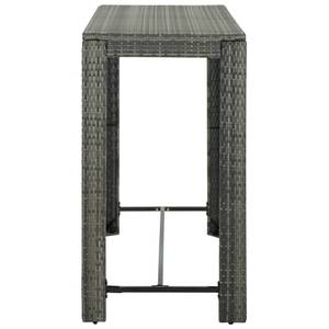 Bartisch 3005005 Grau - Kunststoff - Polyrattan - 61 x 111 x 141 cm