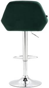 Tabouret de bar Braga Lot de 2 Vert foncé