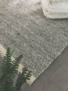 Tapis Kiah (matériau recyclé) Gris - 200 x 300 cm