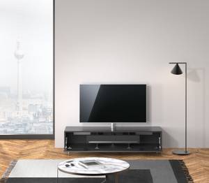 TV-Lowboard Just.Lima für TV & Sound Schwarz - 165 x 38 cm