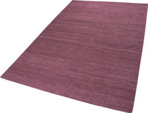 Kurzflorteppich Rainbow Kelim Violett - Rot - Naturfaser - Textil - 200 x 1 x 290 cm