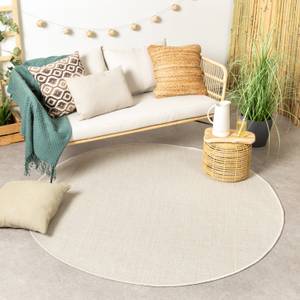 In- & Outdoor Teppich R Malta Melange Creme - 200 x 200 cm