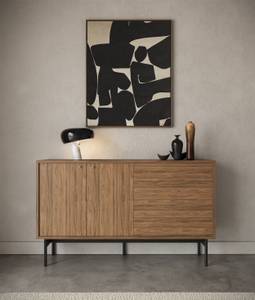 Sideboard OLAR Braun - Holzwerkstoff - 154 x 93 x 38 cm