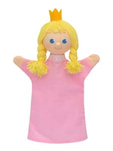 Handpuppe Prinzessin Textil - 19 x 29 x 8 cm