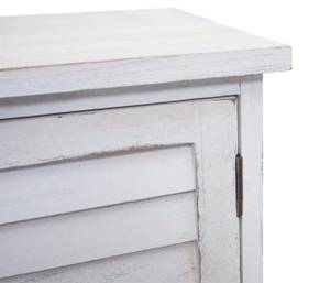 Meuble sous-vasque H20 Blanc - Bois/Imitation - En partie en bois massif - 65 x 60 x 31 cm