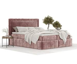 Boxspringbett Sundown Pink - Breite: 200 cm