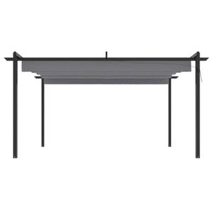 Tonnelle de jardin 3012227 Anthracite - Profondeur : 400 cm