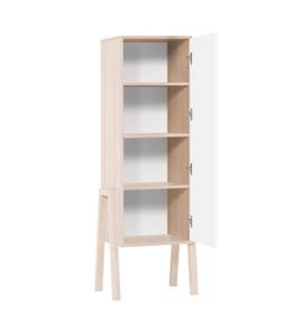 Armoire Spot Beige - Bois manufacturé - 40 x 150 x 50 cm