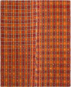 Teppich Jajim LXXVIII Orange - Textil - 148 x 1 x 179 cm