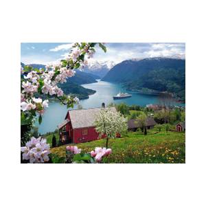 Puzzle Skandinavisches Idyll 500 Teile Papier - 25 x 5 x 35 cm