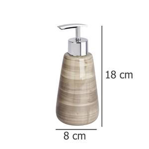 Seifenspender POTTERY SAND, WENKO 360 ml Beige