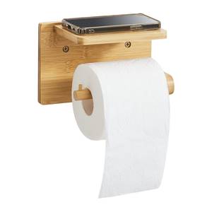 Porte-papier toilette Vallentuna Beige - Bambou - 18 x 12 x 11 cm